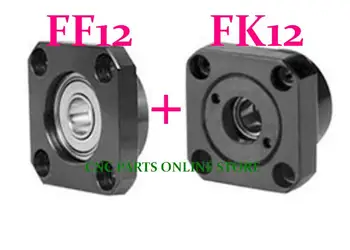 1set(Fixed Side FK12 + Floated Side FF12)Ball screw End Supports