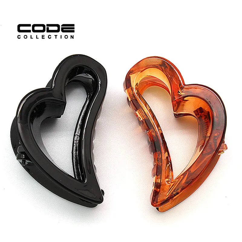 New High-Quality Heart Shape Hair Claw Plastic Hair Crab Hair Accessories for Women Headwear Spring Joint Hair Clip Gripper
New High-Quality Heart Shape Hair Claw Plastic Hair Crab Hair Accessories for Women Headwear Spring Joint Hair Clip Gripper