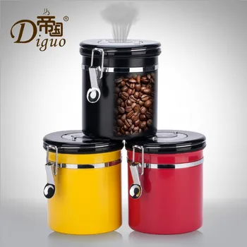 1.2L Coffee Tea Sugar Storage Tanks Sealed Cans 18/8 Coffee Canister Airtight Stainless Steel Vacuum Seal Storage Bean Container
1.2L Coffee Tea Sugar Storage Tanks Sealed Cans 18/8 Coffee Canister Airtight Stainless Steel Vacuum Seal Storage Bean Container