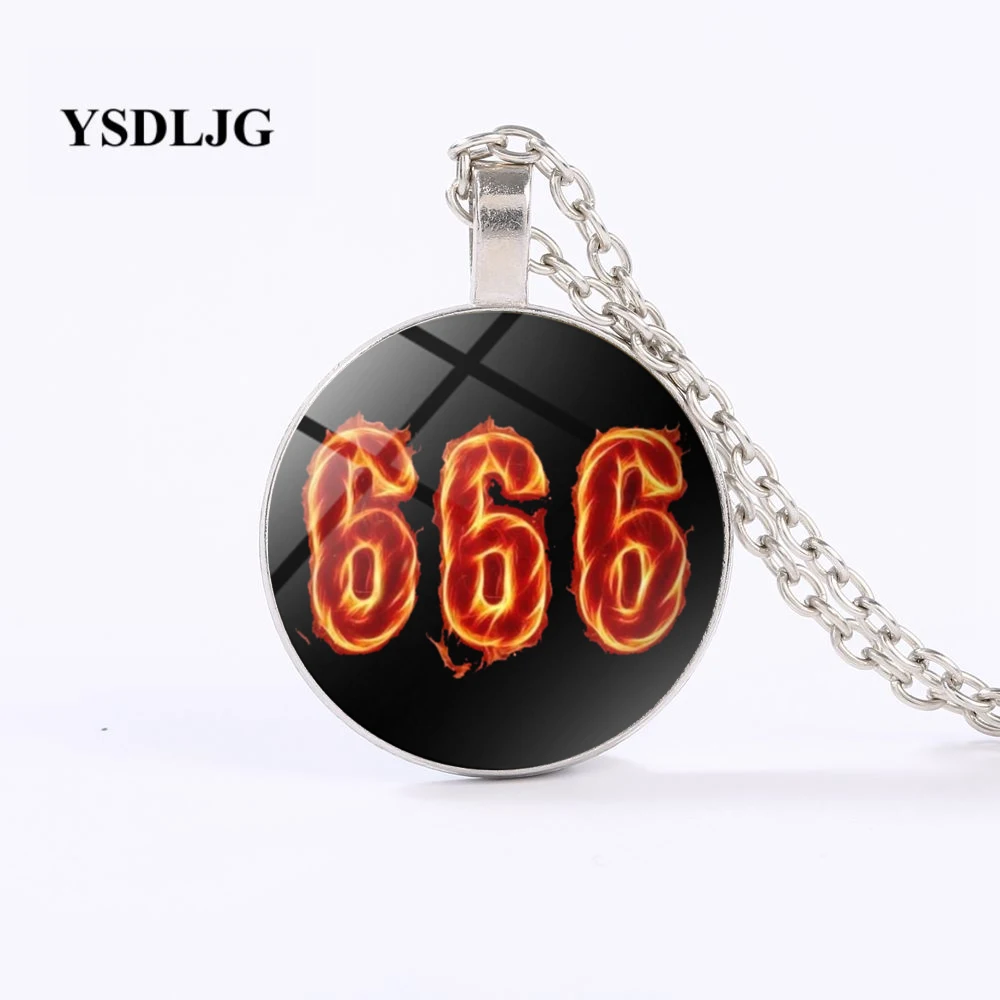 YSDLJG Esoteric Necklace - Satanic Red 666 Burning - Satan Lucifer Satanism Occult Gift Stainless Steel Jewelry
YSDLJG Esoteric Necklace - Satanic Red 666 Burning - Satan Lucifer Satanism Occult Gift Stainless Steel Jewelry