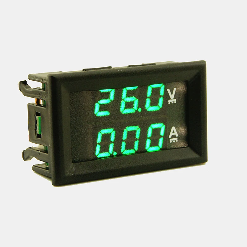 Mini Digital Voltmeter Ammeter DC 100V 10A Panel Amp Volt Voltage Current Meter Tester 0.28" Blue Red Dual LED Display
Mini Digital Voltmeter Ammeter DC 100V 10A Panel Amp Volt Voltage Current Meter Tester 0.28" Blue Red Dual LED Display