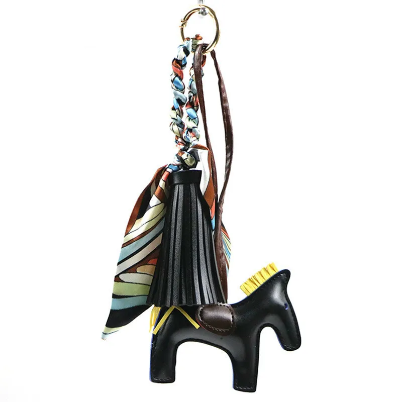 Famous Designer Pony Silk Scarf Tassels Keychain Bag Pendant Key Chain Genuine Leather Charm Decorate For Woman Handbag Keyring
Famous Designer Pony Silk Scarf Tassels Keychain Bag Pendant Key Chain Genuine Leather Charm Decorate For Woman Handbag Keyring