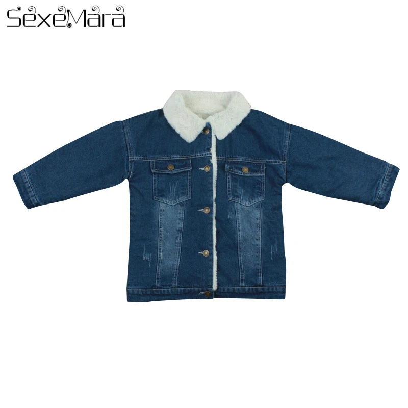 3-11 Years Old Autumn Winter Models Denim Plus Velvet Jacket Boys And Girls Clothes Fashion Casual Kids Warm Snowsuit Outerwear
3-11 Years Old Autumn Winter Models Denim Plus Velvet Jacket Boys And Girls Clothes Fashion Casual Kids Warm Snowsuit Outerwear