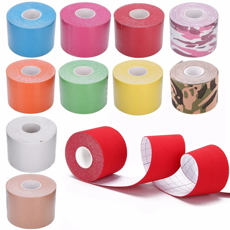 Colorful Sweatproof Kinesiology Sports Tape Muscles Care Elastic Physio Therapeutic Tapes DIY Sport Care Tools
Colorful Sweatproof Kinesiology Sports Tape Muscles Care Elastic Physio Therapeutic Tapes DIY Sport Care Tools