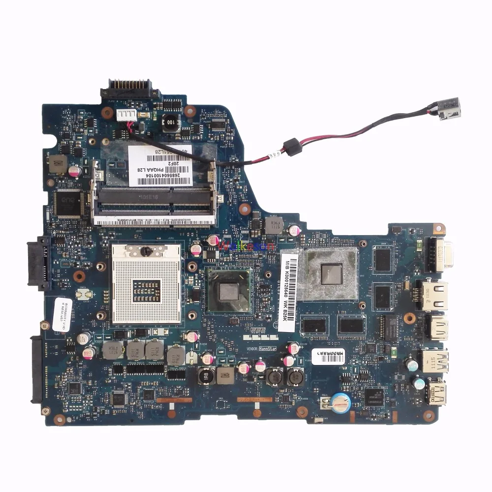 SHELI FOR Toshiba Satellite P750 P755 Laptop Motherboard K000125640 PHQAA LA-6831P DDR3 Test Oke
SHELI FOR Toshiba Satellite P750 P755 Laptop Motherboard K000125640 PHQAA LA-6831P DDR3 Test Oke