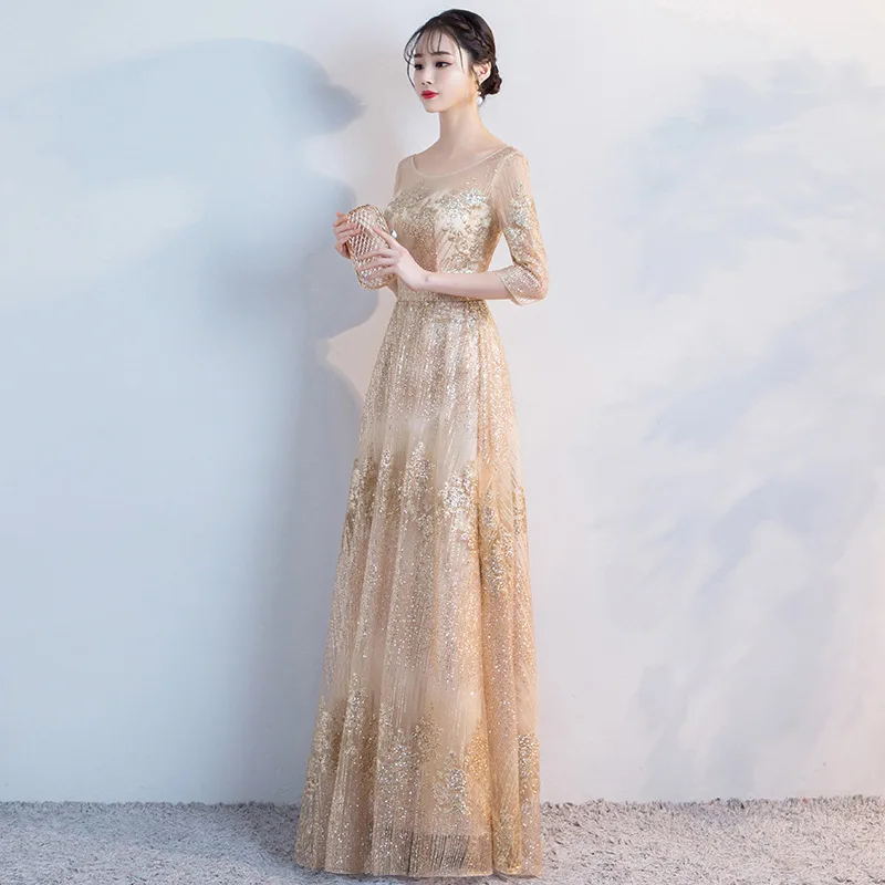 Elegant Long Muslim Golden Formal Evening Party Prom Dress Dubai Turkish Arabic Evening Dresses Gowns Abendkleider Galajurk
Elegant Long Muslim Golden Formal Evening Party Prom Dress Dubai Turkish Arabic Evening Dresses Gowns Abendkleider Galajurk