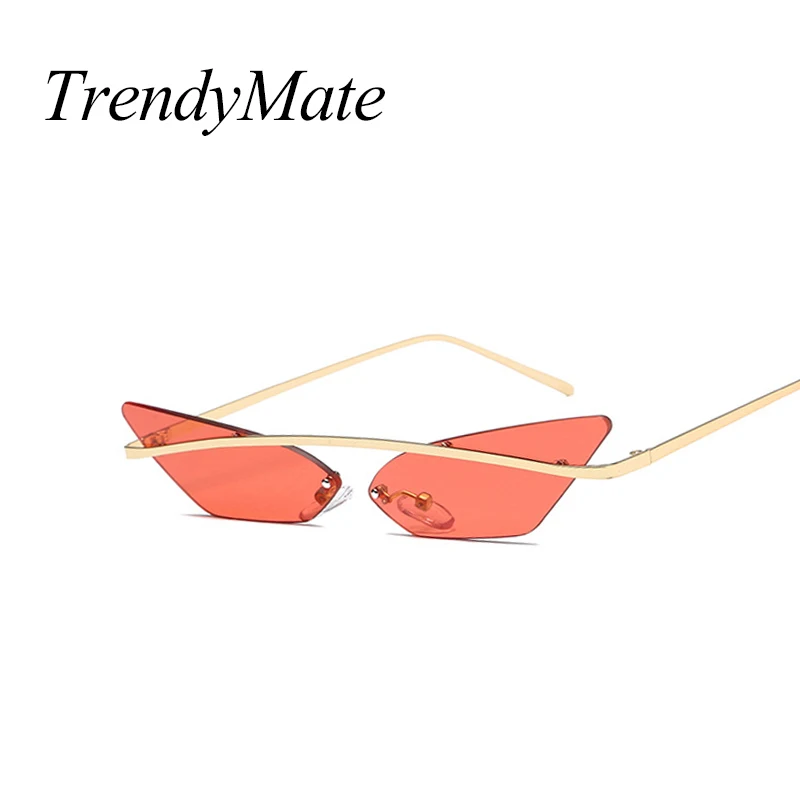 2018 Fashion Rimless Sunglasses Men Women Brand Designer Small Cat Eye Sun Glasses Female Classic Oculos De Sol 5213M
2018 Fashion Rimless Sunglasses Men Women Brand Designer Small Cat Eye Sun Glasses Female Classic Oculos De Sol 5213M