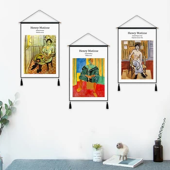 Seat Figure Tan Riffian Henry Matisse Fauvism Hanging Cloth Cotton Line Painting Poster Home Decor Wall Hanging Tapestry Gift
Seat Figure Tan Riffian Henry Matisse Fauvism Hanging Cloth Cotton Line Painting Poster Home Decor Wall Hanging Tapestry Gift