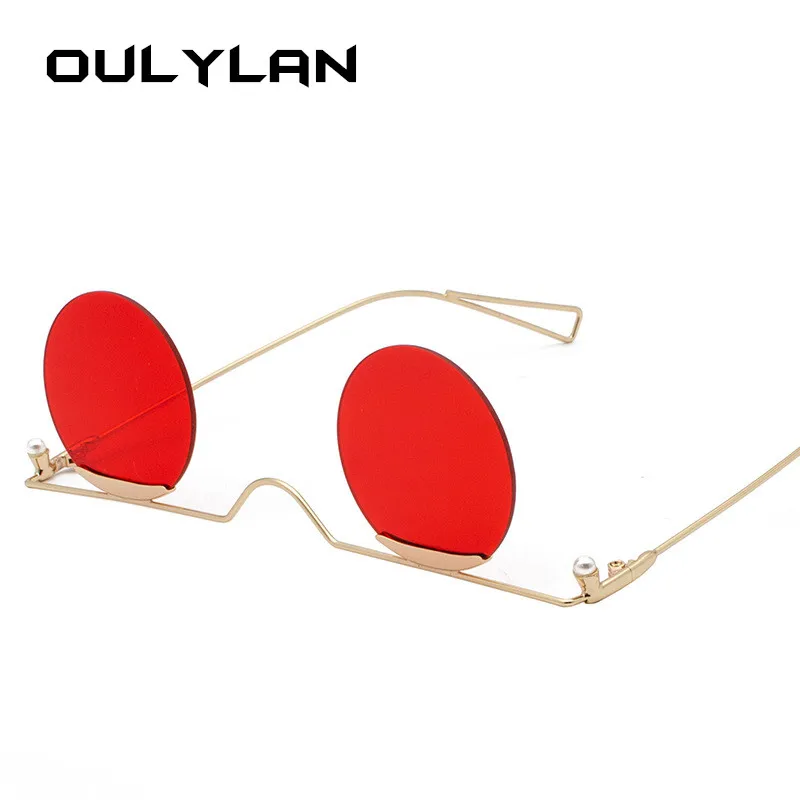 Oulylan Vintage Round Sunglasses Women Classic Rimless Sunglass Cutting Lens Shades Trendy Metal Sun Glasses Pearl Eyeglasses
Oulylan Vintage Round Sunglasses Women Classic Rimless Sunglass Cutting Lens Shades Trendy Metal Sun Glasses Pearl Eyeglasses