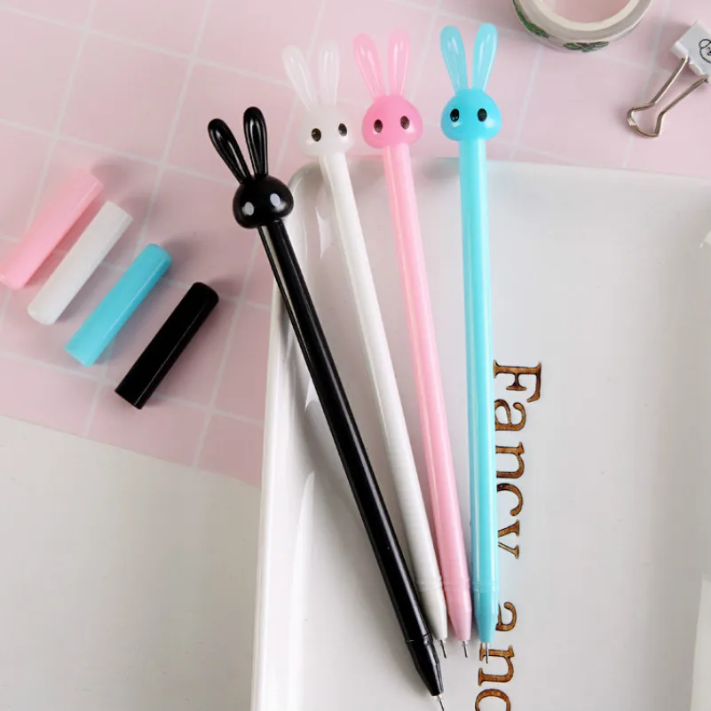 1pcs Kawaii gel pen cute rabbit pattern school Office stationery Supplies Black ink 0.38mm Pen refill material escolar
1pcs Kawaii gel pen cute rabbit pattern school Office stationery Supplies Black ink 0.38mm Pen refill material escolar