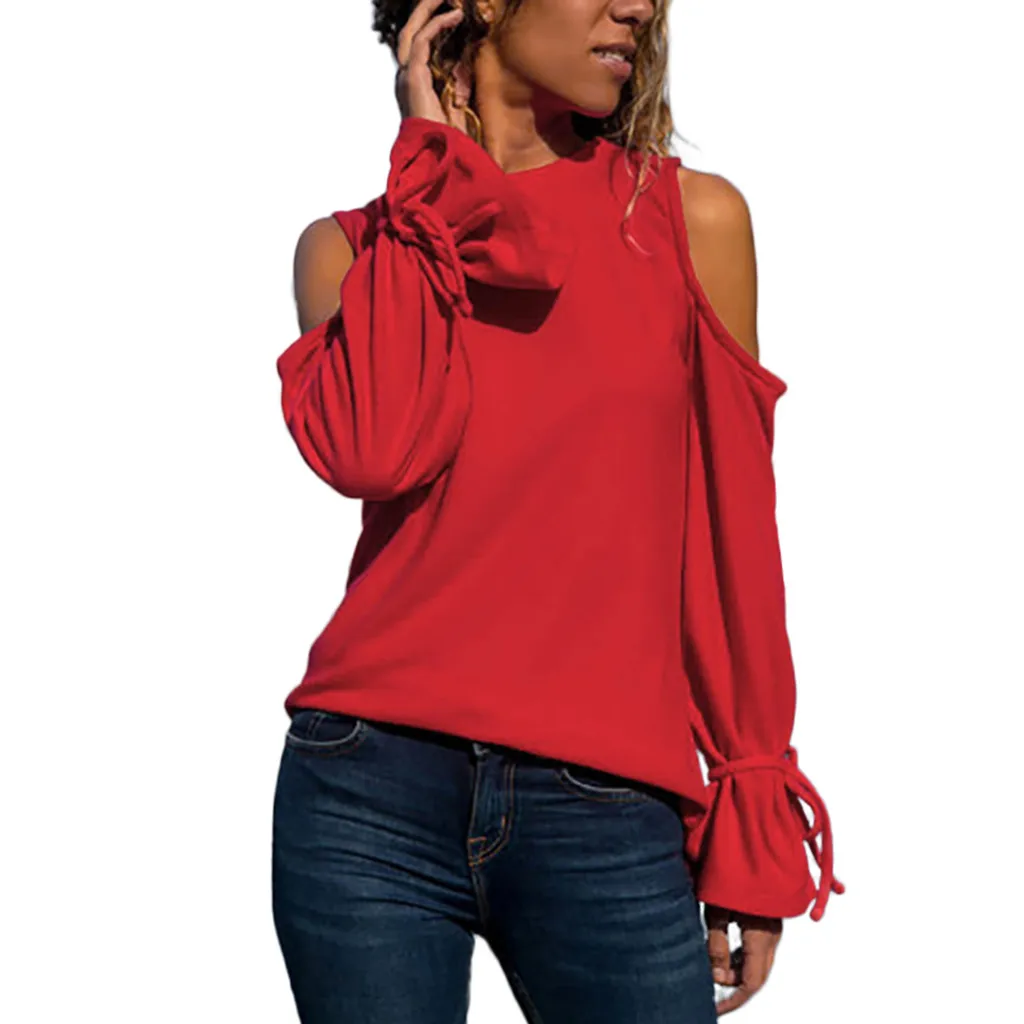 2019 Women Blouses Casual Bow Long Sleeve Pullover Blouse Shirts Shirt Top Blouse Womens Clothing Camisas Mujer#T2
2019 Women Blouses Casual Bow Long Sleeve Pullover Blouse Shirts Shirt Top Blouse Womens Clothing Camisas Mujer#T2