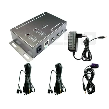 Newest IR Infrared Remote Control Repeater Extender Kit 2 Dual Head Emitters with 1 Receiver Hidden A/V Devices System (US)
Newest IR Infrared Remote Control Repeater Extender Kit 2 Dual Head Emitters with 1 Receiver Hidden A/V Devices System (US)