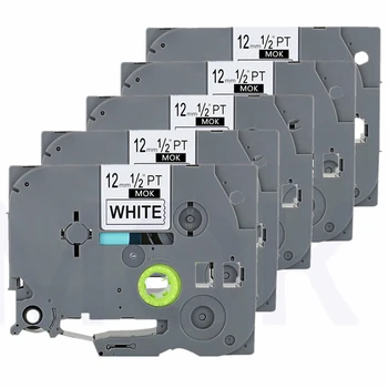 tze-231 for Brother label printer P-touch Printer label tape tze-231 12mm Black on White laminated ribbons Printer label maker 
tze-231 for Brother label printer P-touch Printer label tape tze-231 12mm Black on White laminated ribbons Printer label maker