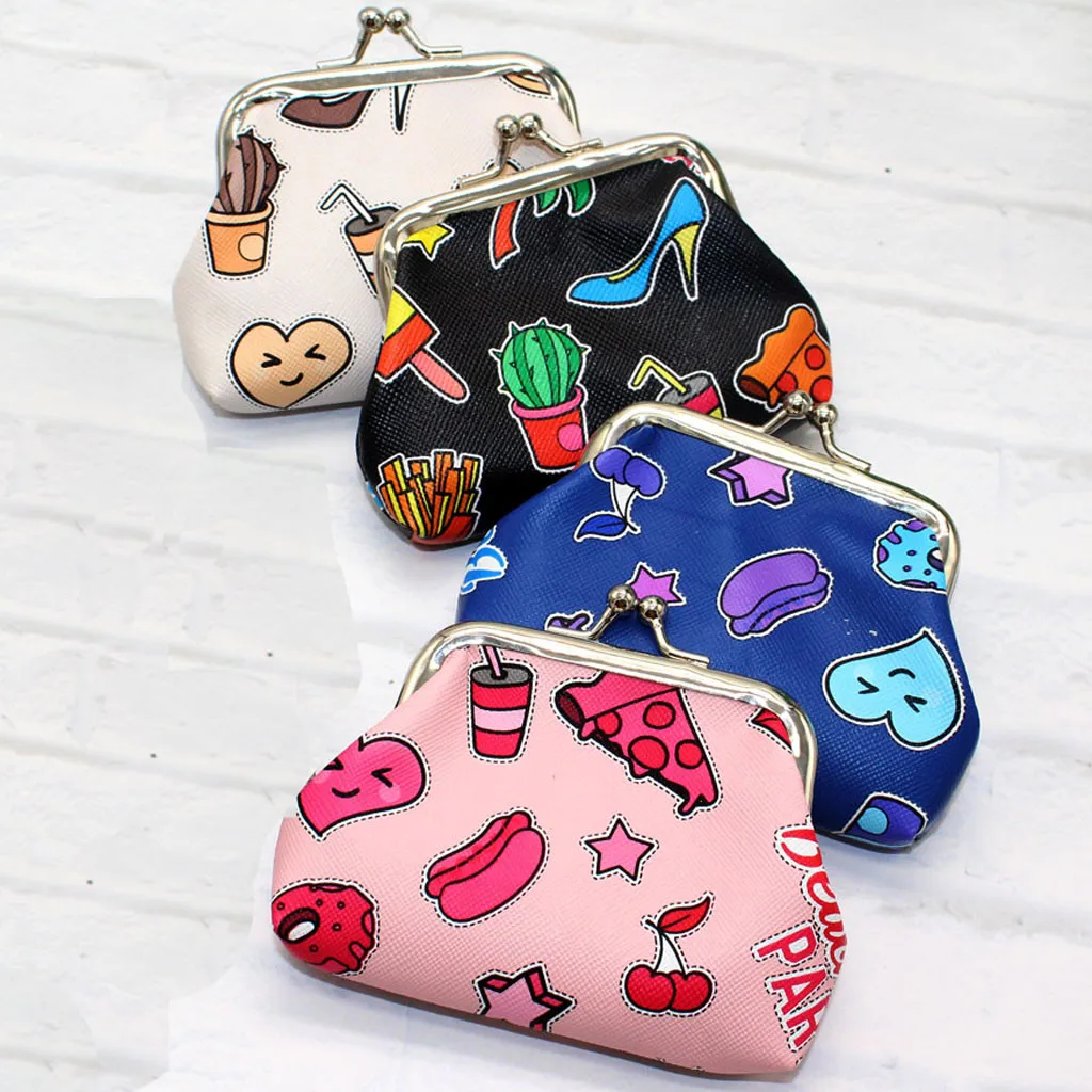 Fashion Women Cute Printing Snacks Coin Purse Card Holders Handbag in women's wallet with zipper
Fashion Women Cute Printing Snacks Coin Purse Card Holders Handbag in women's wallet with zipper