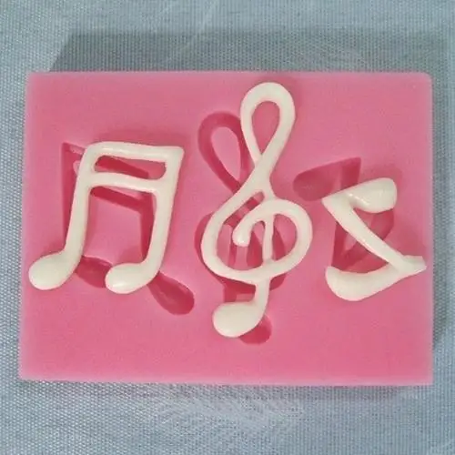 Musical Note Silicone Fondant Mold Sugarcraft Decorating Chocolate Mould Tool New
Musical Note Silicone Fondant Mold Sugarcraft Decorating Chocolate Mould Tool New