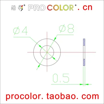 OEM Transparent Soft Silicone Ring Gasket rubber seal flat ring joint gasket OD 8MM *Hollow plug inner hole 4mm *thick 0.5mm
OEM Transparent Soft Silicone Ring Gasket rubber seal flat ring joint gasket OD 8MM *Hollow plug inner hole 4mm *thick 0.5mm