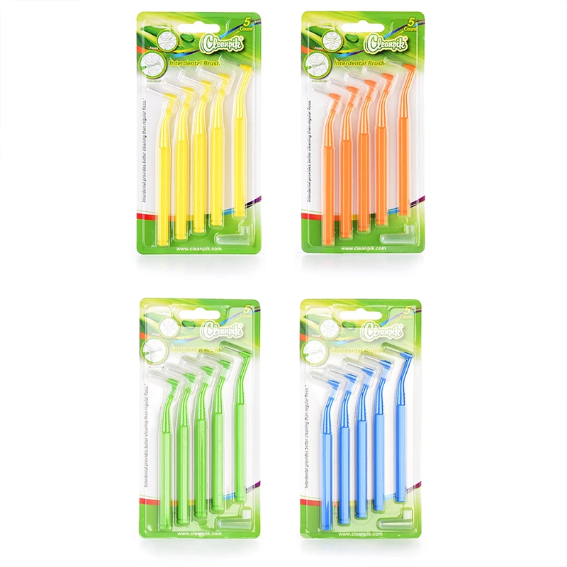 5Pcs L Interdental Brushes Oral Care Tooth Push-Pull Removes Food And Plaque Better Teeth Oral Hygiene Tool 0.6-1.5mm
5Pcs L Interdental Brushes Oral Care Tooth Push-Pull Removes Food And Plaque Better Teeth Oral Hygiene Tool 0.6-1.5mm