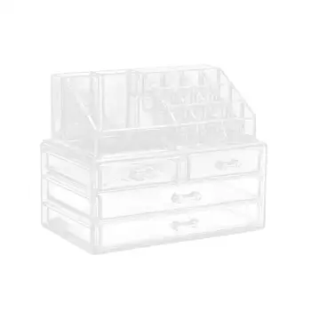 Portable Drawers Storage Box Makeup Cosmetic Jewelry Organizer Large Storage Display Boxes Case (Transparent)
Portable Drawers Storage Box Makeup Cosmetic Jewelry Organizer Large Storage Display Boxes Case (Transparent)