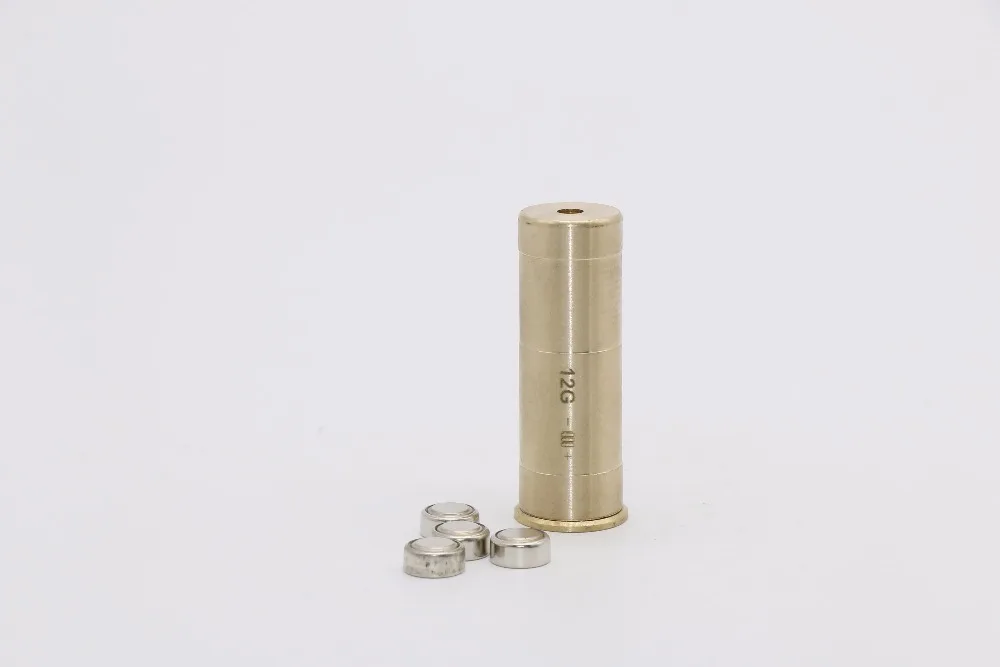 Compact and lightweight Laser Bullet, Laser bore sight Cartridge for Dry Fire Training and Shooting 12G
Compact and lightweight Laser Bullet, Laser bore sight Cartridge for Dry Fire Training and Shooting 12G