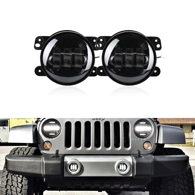 Pair 30W 4 Inch 4" Led Round Driving Fog Lights Lens Projector Fog Lamp For Jeep Wrangler Dodge Chrysler Offroad White Light
Pair 30W 4 Inch 4" Led Round Driving Fog Lights Lens Projector Fog Lamp For Jeep Wrangler Dodge Chrysler Offroad White Light