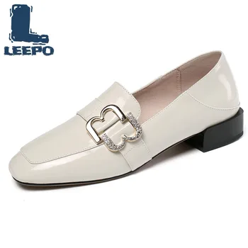 Women Low Heels Pumps Autumn Spring Cow Leather Square Heel Loafers Ladies Brogues Woman Square Toe Party Shoes Oxfords
Women Low Heels Pumps Autumn Spring Cow Leather Square Heel Loafers Ladies Brogues Woman Square Toe Party Shoes Oxfords