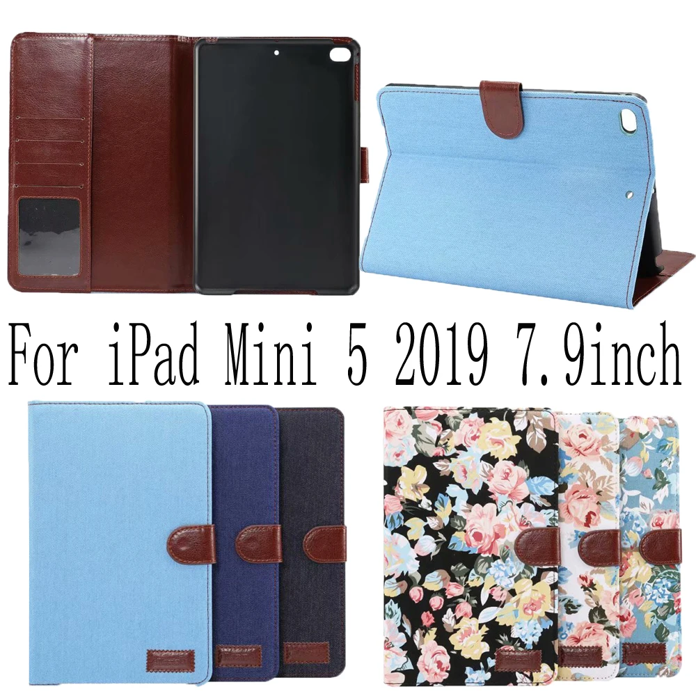 Book Case For Ipad Mini 5 Case 2019 7.9'' Jean Cloth Smart Flip Cover Credit Card Pocket Photo Frame Wallet Case Auto Sleep Wake
Book Case For Ipad Mini 5 Case 2019 7.9'' Jean Cloth Smart Flip Cover Credit Card Pocket Photo Frame Wallet Case Auto Sleep Wake