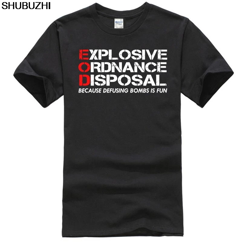 Eod Because Defusing Bombs Is Fun - Explosive Ordnance Premium Tee T-Shirt shubuzhi brand men tshirt summer cotton tee sbz4348
Eod Because Defusing Bombs Is Fun - Explosive Ordnance Premium Tee T-Shirt shubuzhi brand men tshirt summer cotton tee sbz4348