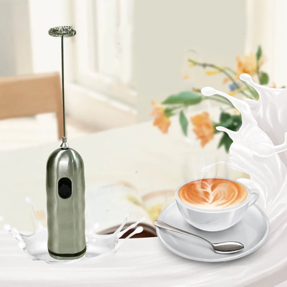 Frothy Mixer Milk Coffee Frother Foamer Stainless Steel 2-Speed Handheld Electric Mixer DC112
Frothy Mixer Milk Coffee Frother Foamer Stainless Steel 2-Speed Handheld Electric Mixer DC112