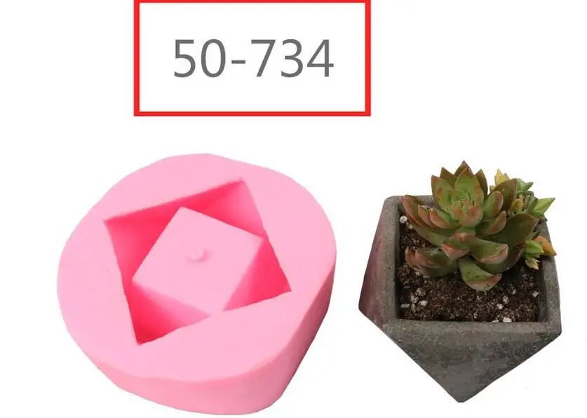 Silicone Mold Geometric Flower Pots Cement Vase Mould Handmade Planter Multi-flower Plate Garden Decoration Tool
Silicone Mold Geometric Flower Pots Cement Vase Mould Handmade Planter Multi-flower Plate Garden Decoration Tool