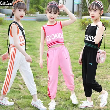 Cultiseed Big Girl Summer Sets Clothing Children Letter Print Sleeveless Vest+Stiped Long Pant Set Suits Kids Casual 2pc Sets
Cultiseed Big Girl Summer Sets Clothing Children Letter Print Sleeveless Vest+Stiped Long Pant Set Suits Kids Casual 2pc Sets