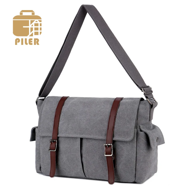 Man Classic Vintage Satchel Canvas Messenger Bag for Men's Shoulder Bag Portfolio Brief Case Handbag Crossbody School Bags
Man Classic Vintage Satchel Canvas Messenger Bag for Men's Shoulder Bag Portfolio Brief Case Handbag Crossbody School Bags
