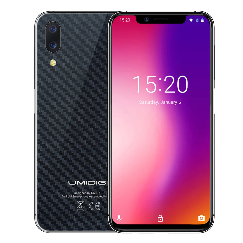 UMIDIGI один 4 г смартфон 5 86 дюймов Android 8 1 MTK6763 Octa Core ГБ Оперативная память 32