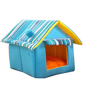 4 Colors Striped Removable Cover Mat Cat Dog House Dog Beds For Small Medium Dogs Pet Products House Pet Beds for Cat
4 Colors Striped Removable Cover Mat Cat Dog House Dog Beds For Small Medium Dogs Pet Products House Pet Beds for Cat