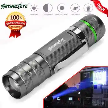 3000LM Zoomable XM-L T6 LED 18650 Flashlight Torch Super Bright Light torch flashlight t6 powerful led flashlight #4A31
3000LM Zoomable XM-L T6 LED 18650 Flashlight Torch Super Bright Light torch flashlight t6 powerful led flashlight #4A31