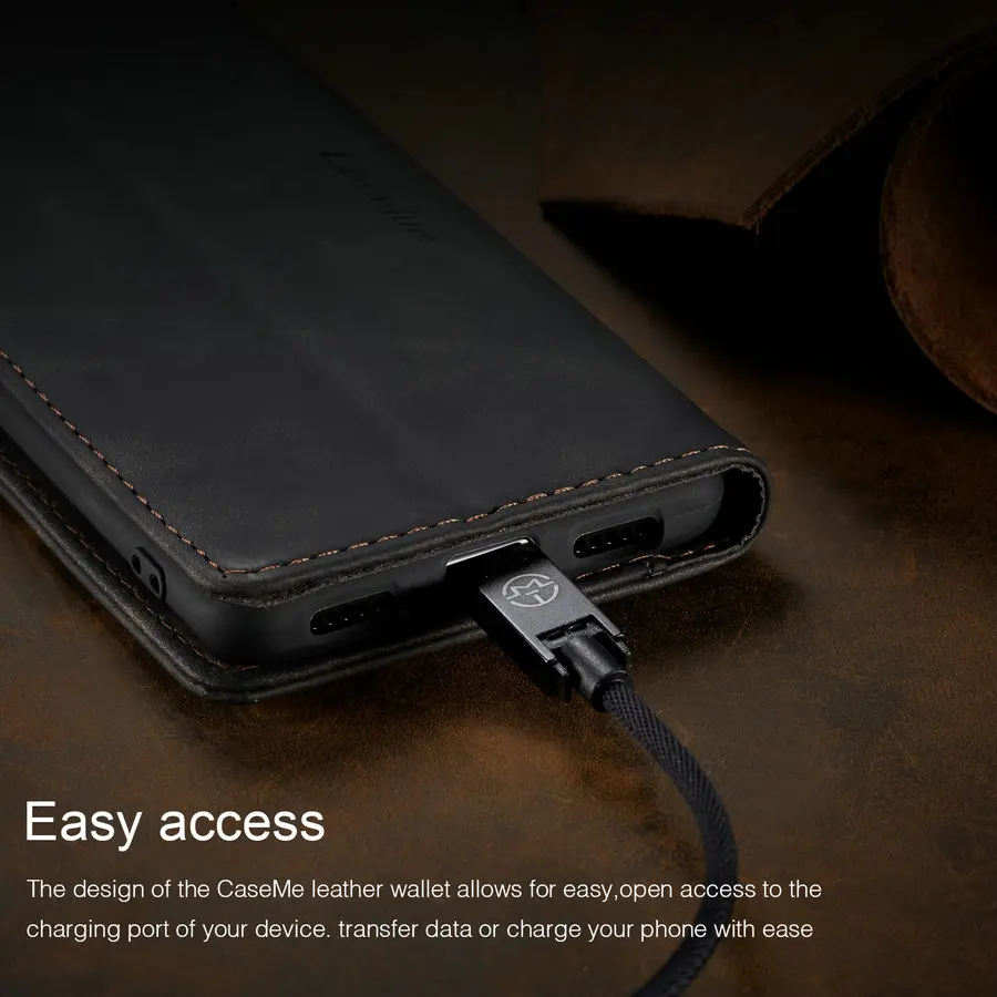 CaseMe для Xiaomi Mi9 Mi9T Ретро Магнитный кошелек кожаный чехол Redmi Note 8 роскошный флип