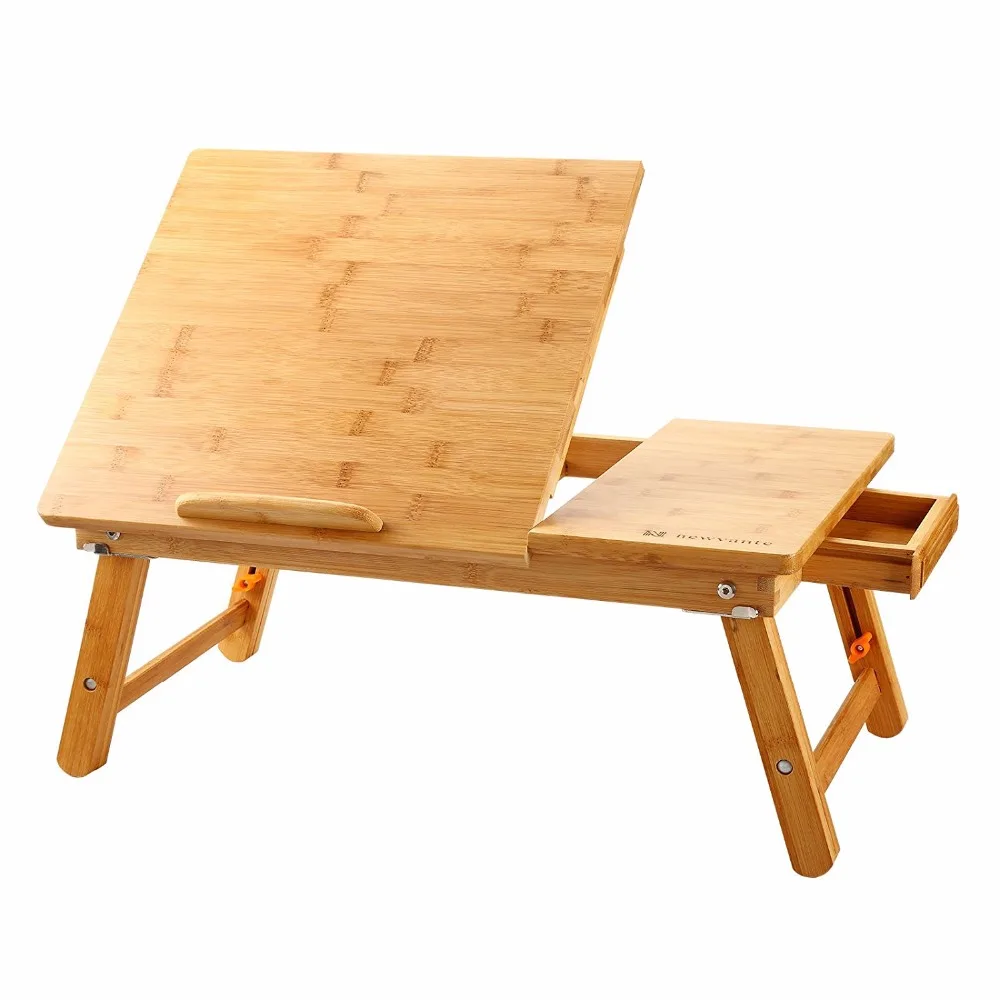 Стол для ноутбука детский стол регулируемый 100% бамбуковый складной поднос
