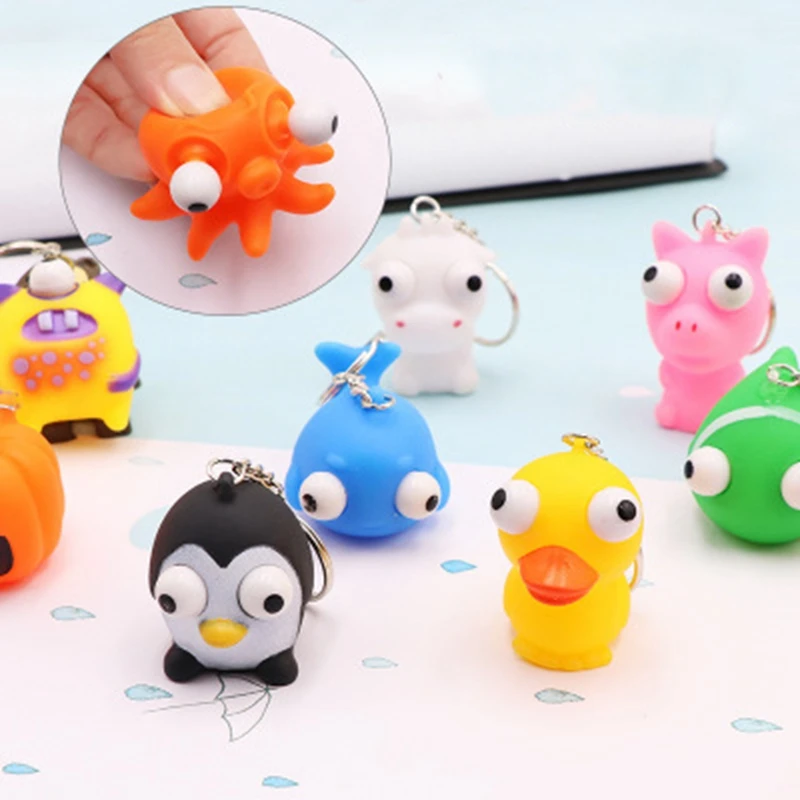 Soft Squeeze Antistress Toy Pop Out Eyes Doll Novelty Stress Relief Venting Keychain Joking Decompression Funny Squishy Toys
Soft Squeeze Antistress Toy Pop Out Eyes Doll Novelty Stress Relief Venting Keychain Joking Decompression Funny Squishy Toys