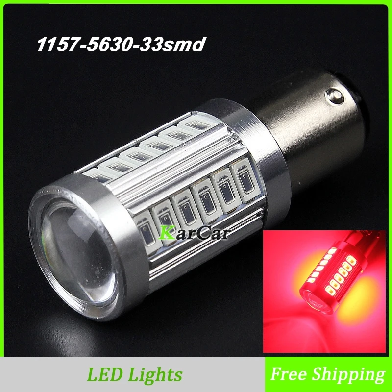 2X P21/5W 1157 5630 33SMD LED Brake Lights 12V 2057Car Fog lights BAY15D Rear Tail Lamp 2357 Turn Signals Bulbs Red
2X P21/5W 1157 5630 33SMD LED Brake Lights 12V 2057Car Fog lights BAY15D Rear Tail Lamp 2357 Turn Signals Bulbs Red