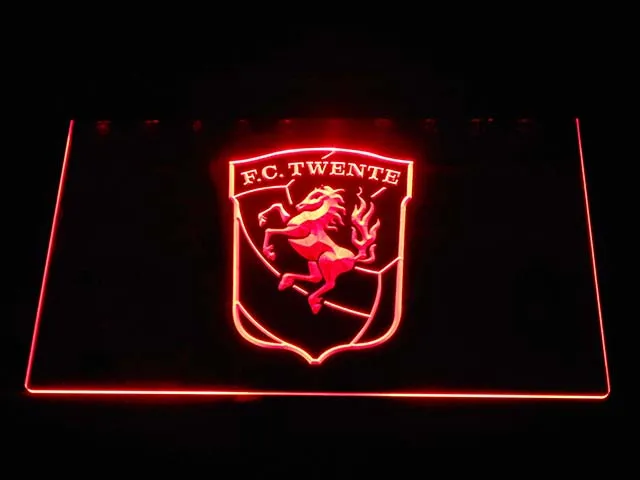 B1002 20 + цвета 5 размеров FC Твенте энсхеде Эредивизи футбол светодиодный неоновый