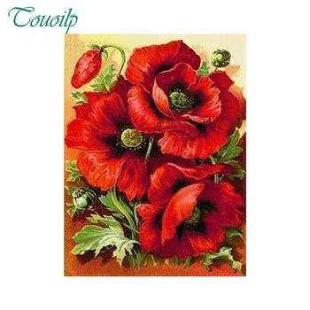 Full square&round drill 5D diamond painting DIY diamond embroidery poppy flower Cross Stitch Rhinestone mosaic decoration
Full square&round drill 5D diamond painting DIY diamond embroidery poppy flower Cross Stitch Rhinestone mosaic decoration