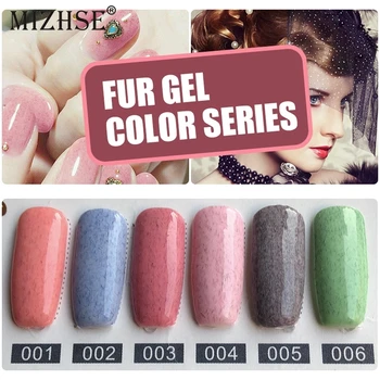 MIZHSE 6Pcs Faux Fur Effect Gel Varnish Plush Velvet Gel Polish Soak Off UV Gel Lacquer Fur Nail Polish Nail Art Manicure
MIZHSE 6Pcs Faux Fur Effect Gel Varnish Plush Velvet Gel Polish Soak Off UV Gel Lacquer Fur Nail Polish Nail Art Manicure