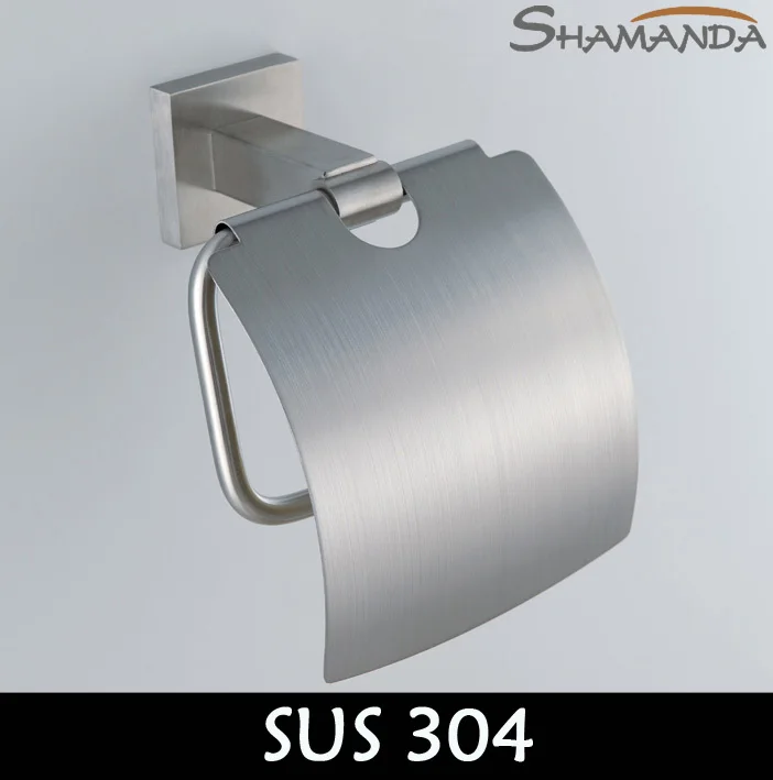 New Sale Copper Free Shipping Bathroom Accessories Products Solid 304 Nickel Brushed Toilet Paper Holder,roll Holder-55008
New Sale Copper Free Shipping Bathroom Accessories Products Solid 304 Nickel Brushed Toilet Paper Holder,roll Holder-55008