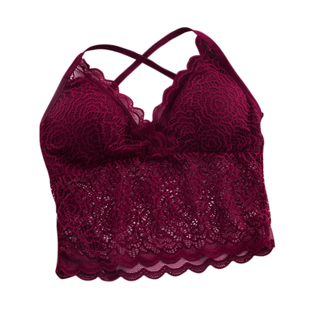 Fashion Breathable Lingerie Tube Top Lace Underwear Solid Wireless Beautiful Back Women Bra Soft Removable Pad Brassiere Sexy
Fashion Breathable Lingerie Tube Top Lace Underwear Solid Wireless Beautiful Back Women Bra Soft Removable Pad Brassiere Sexy