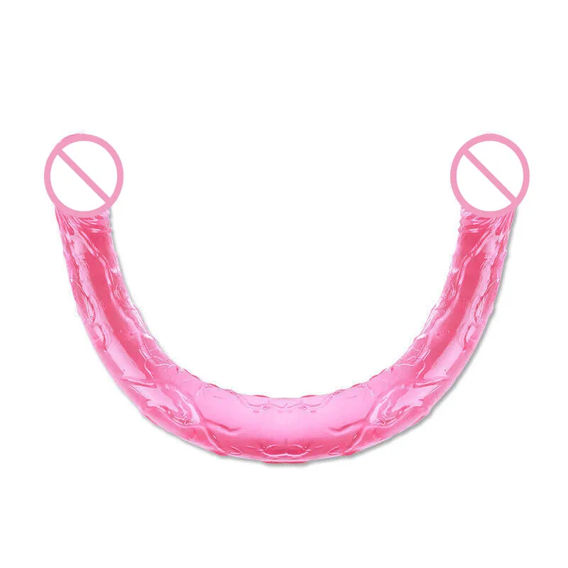 Super Long Soft Flexible Double Dong Penetration Dildo Realistic Penis Artificial Double Ended Dildos Lesbian Sex Toys For Woman 11