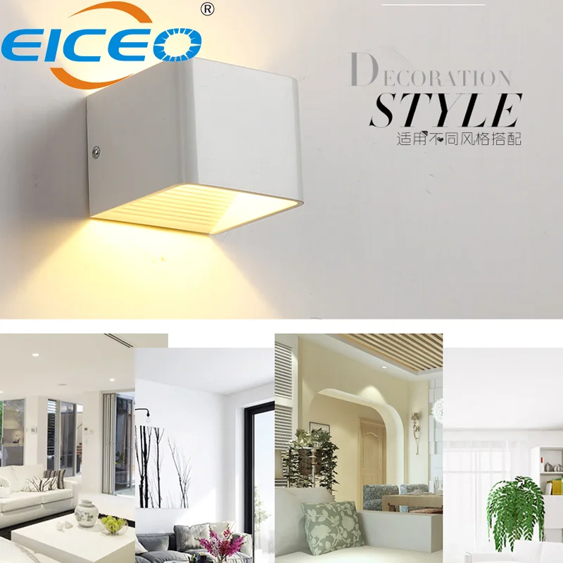 2020 Up and Down Wall Lamp LED 6W Modern Creative Corridor white vintage wall lamps for bedroom living room sconce lighting
2020 Up and Down Wall Lamp LED 6W Modern Creative Corridor white vintage wall lamps for bedroom living room sconce lighting