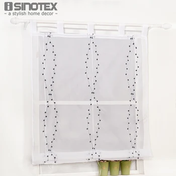 "DOUDOU" Roman Curtain Floral Embroidered Tab Top Sheer Window Panel Drape For Living Room Voile Screening With Plastic Tubes
"DOUDOU" Roman Curtain Floral Embroidered Tab Top Sheer Window Panel Drape For Living Room Voile Screening With Plastic Tubes