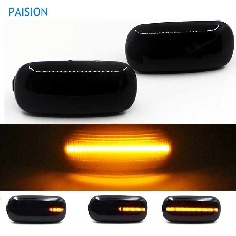 2Pcs Led Dynamic Side Marker Turn Signal Light Sequential Blinker Lamp For Audi A3 8P A4 B6 B7 A8 A6 S6 C5 C6 4f Pre-facelift
2Pcs Led Dynamic Side Marker Turn Signal Light Sequential Blinker Lamp For Audi A3 8P A4 B6 B7 A8 A6 S6 C5 C6 4f Pre-facelift