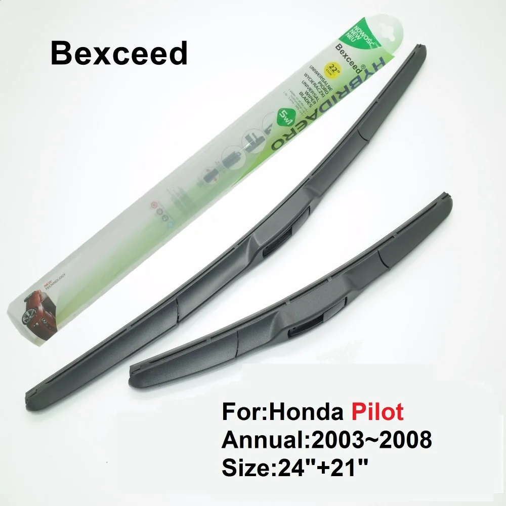24"+21" Bexceed of Rubber Car Windshield Hybrid Wiper Blade For Honda Pilot , 2003~2008
24"+21" Bexceed of Rubber Car Windshield Hybrid Wiper Blade For Honda Pilot , 2003~2008