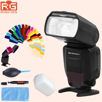 SHANNY SN600N on-camera speedlite flashgun flash for Nikon i-TTL/M/RPT High-speed sync1/8000s GN60
SHANNY SN600N on-camera speedlite flashgun flash for Nikon i-TTL/M/RPT High-speed sync1/8000s GN60