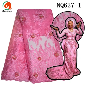 2019 pink African 3d flowers beaded french lace with embroidered 3d lace fabric NQ627
2019 pink African 3d flowers beaded french lace with embroidered 3d lace fabric NQ627